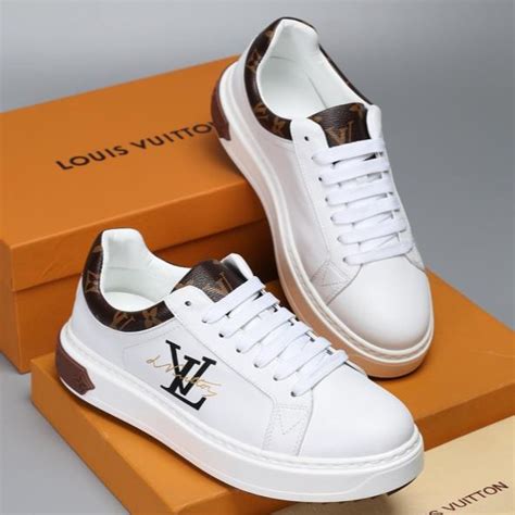 lv white sneakers women|lv white sneakers men.